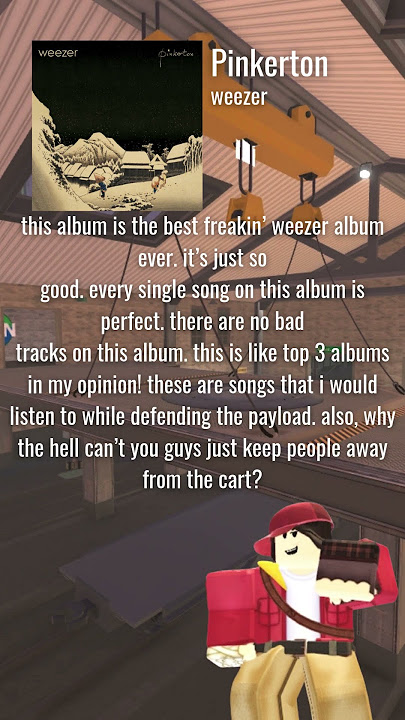 [TC2] flanker reviews weezer pinkerton  #roblox #tc2 #robloxtc2 #tc2roblox #music #musicreview