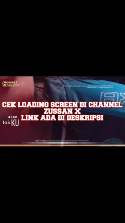 LOADING SCREEN MOBILE LEGENDS X EVOS NOTNOT #SHORTS