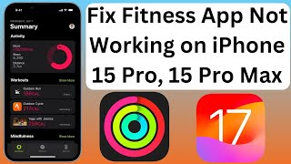 How To Fix Fitness App Issue On Iphone 2024