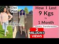 How I Lost 9 Kg In 1 Month - By Dr. Shikha Singh | Clients Transformation | Mahek Diet Plan | Hindi