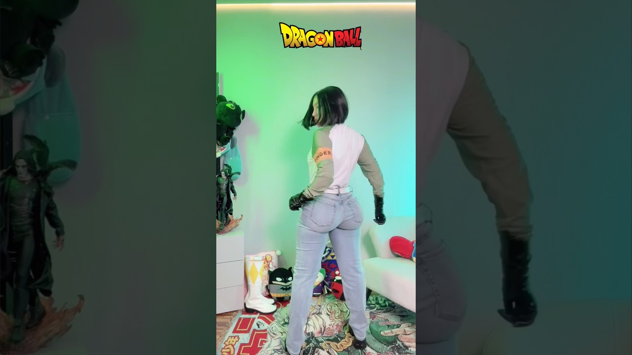 Could you handle this Android 17 version? 🔥😁 #anime #coplay