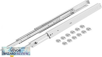 VEVOR Heavy Duty Drawer Slides 36" Length Locking Drawer Slides 500lbs Load Review