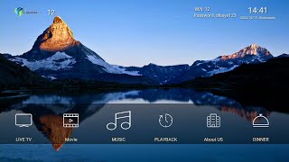 Hotel Hospitality Iptv Sytle3 White Icon For Android Tv,Low Cost And Beautiful Design