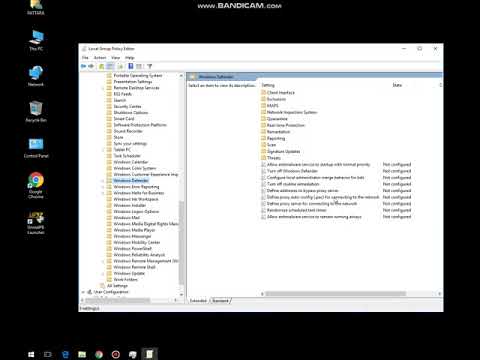ปิด windows defender ชั่วคราว  2022 New  วิธีปิด  WINDOWS DEFENDER อย่างถาวร ของ WINDOWS 10