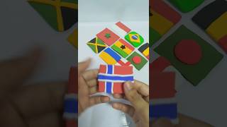 Guess the Country by Its Clay Flag 🌍🇳🇴 | Can You Guess Them All? 🤔#shorts