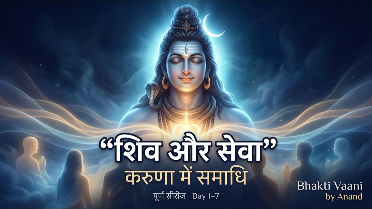 शिव और सेवा | करुणा में समाधि | Complete Playlist | Bhakti Vaani by Anand