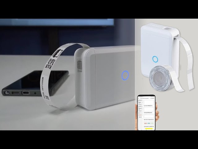 Mini-imprimante thermique connectée ELD-100.app, Imprimantes miniatures  bluetooth