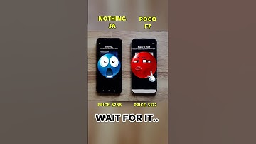 🚀 POCO F7 vs NOTHING 3A CapCut Speed Test ⚡ Who’s the Real Editing Beast?