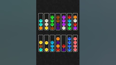 Ball Sort Color Water Puzzle Solution Level 581