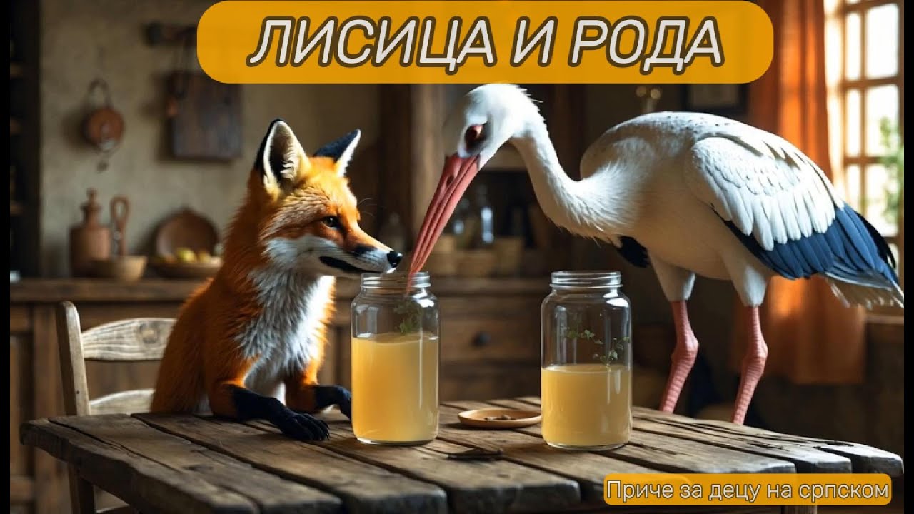 Lisica i roda | Najlepše basne na srpskom jeziku