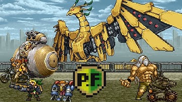 Metal Slug Attack : All Regular Army Units (Action and description)