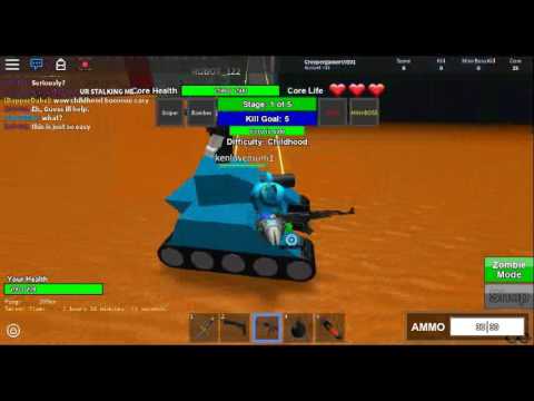 Chaos Roblox The Zombie Onslaught Youtube - roblox zombie onslaught