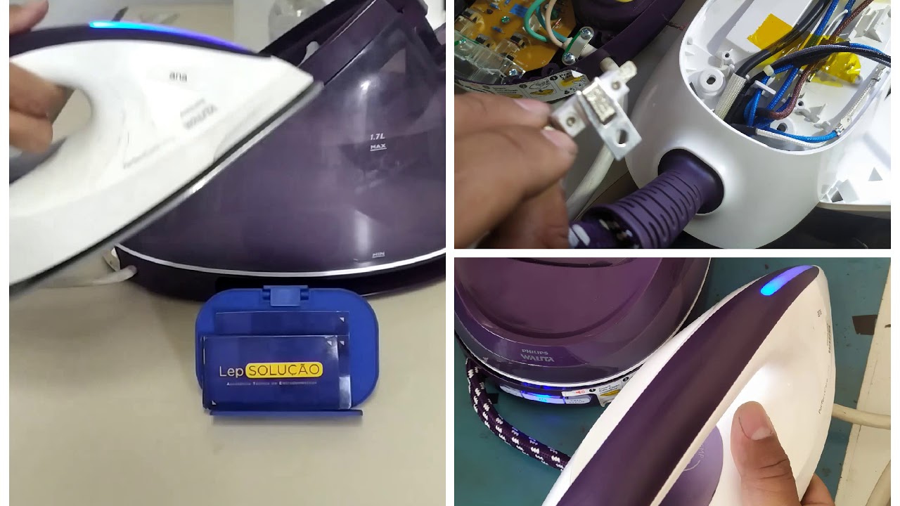 Ferro de passar roupas PERFECT CARE Não fazia vapor!!!