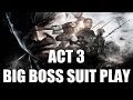 メタルギアソリッド4 ビッグボス 最速攻略 MGS4 Big Boss Suit Play Act 3 1h 37m 42s