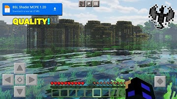Quality Shader MCPE 1.20 / 1.20.15+ 💞 | Render Dragon [ 100% Work ] Minecraft PE