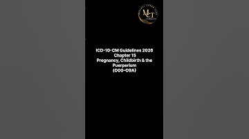 Medical Coding ICD 10 CM Guidelines 2026 Pregnancy Childbirth puparium | #coding #cpcexam #icd10cm