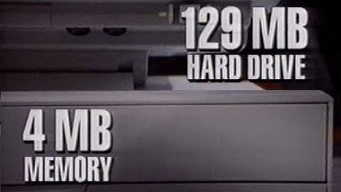Best Buy - "IBM PS/1 - 129MB Hard Drive / 4MB Memory!" (Commercial, 1992)