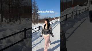 REKOMENDASI BOOTS YANG SELALU AKU PAKE DI KOREA DAN LUAR NEGERI 👢✨