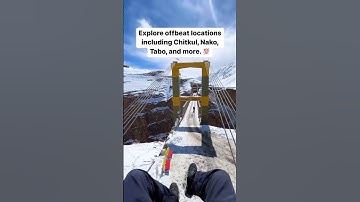 Explore a snowy Spiti Valley with Zostel ❤️ | Winter Spiti Trip | Details in the comments