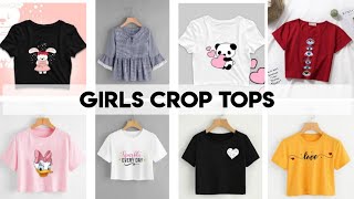 Girls crop tops | Types of crop t shirt/Crop top for girls/ Crop top for women | Tshirt Crop tops