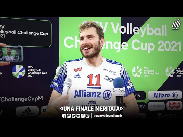 CEV Challenge Cup, intervista post Milano - Ankara di Matteo Piano