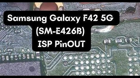 Samsung Galaxy F42 5G SM-E426B EMMC ISP Pinout Guide #gsmsanjoy