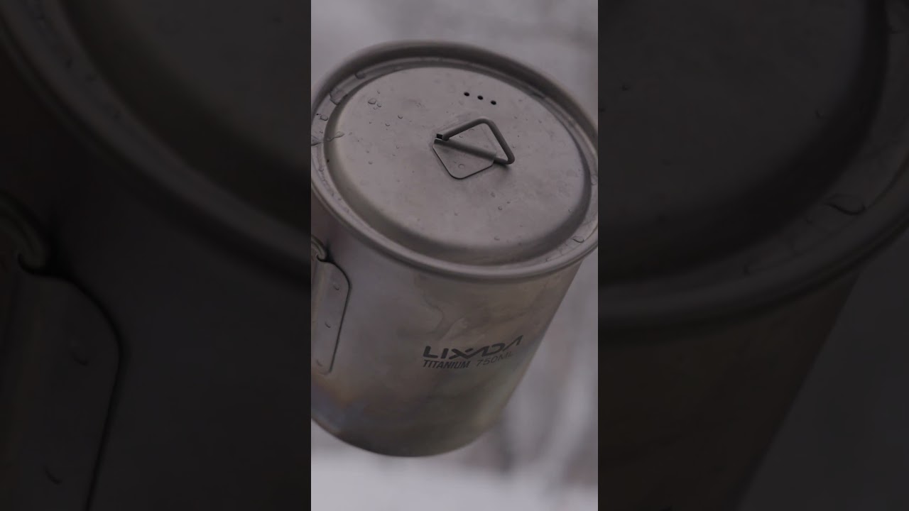 Kubek tytanowy Lixada 