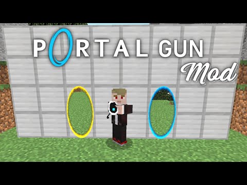 Видео: Обзор №39 Порталы! (Portal Gun 1.12.2)