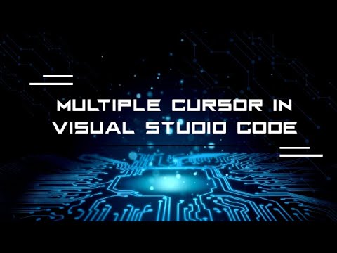 Using Multiple Cursor Funtionality in Vs Code | Programming Tips | The Hustlers