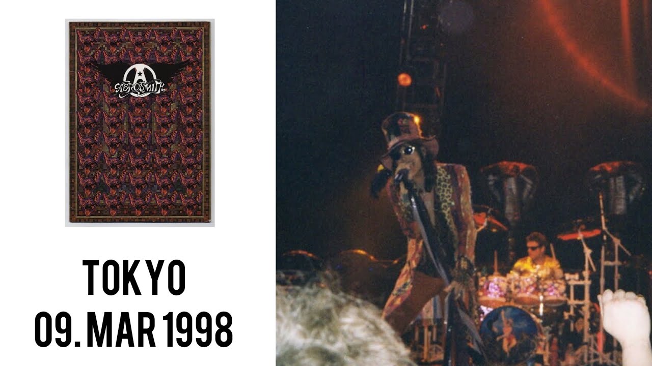 Aerosmith1998 NINE LIVES JAPAN TOUR T｜Invisiblenomorebook.com