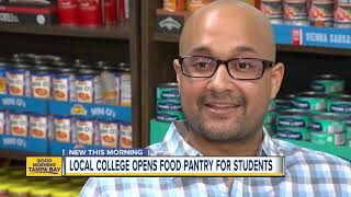 Hillsborough Community College opens food pantry to help feed struggling students