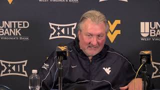 BlueGoldNews.com: WVU Mens Basketball Bob Huggins Auburn Postgame 1/28/23