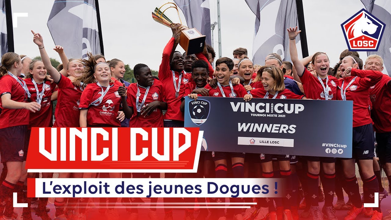 LOSC ACADEMY | Les jeunes Dogues remportent la Vinci Cup 🏆