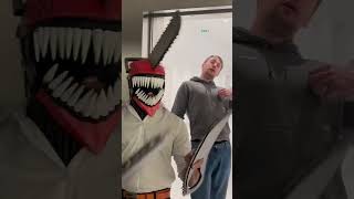 Chainsaw man Elevator Prank