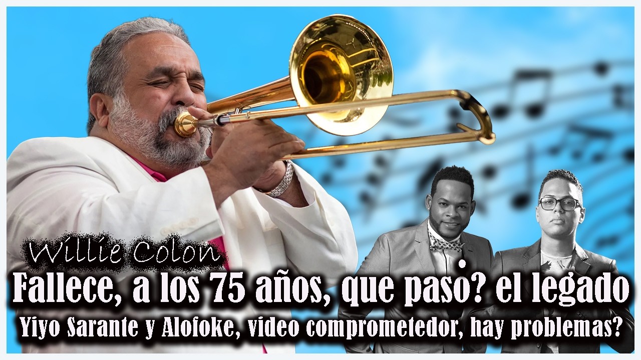 fallece willie colon que le paso?  legado la enemistad con Ruben Blades #williecolón #alofoke #salsa