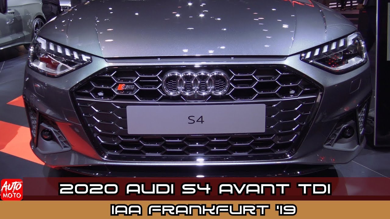 2020 Audi S4 Avant Tdi Exterior And Interior Debut At Frankfurt Motor Show 2019