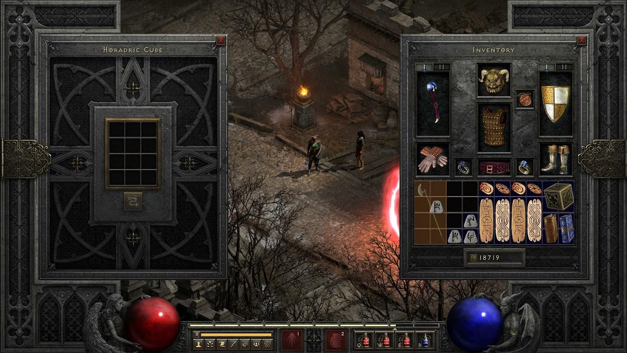 Diablo 2 Resurrected Creating Infinity in an Eth Cryptic Axe YouTube