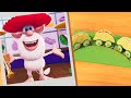 Booba ⭐ Taco Train - Food Puzzle 🌮🚂 New Episodes 💚 Moolt Kids Toons Happy Bear