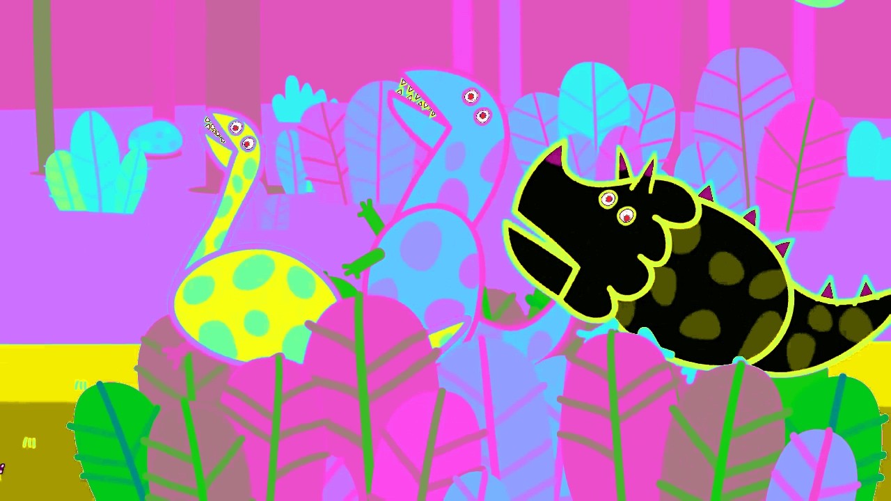 Peppa Pig - Teen Dinosaurs!!! (Sponsored by: Gamavision Csupo Effects)