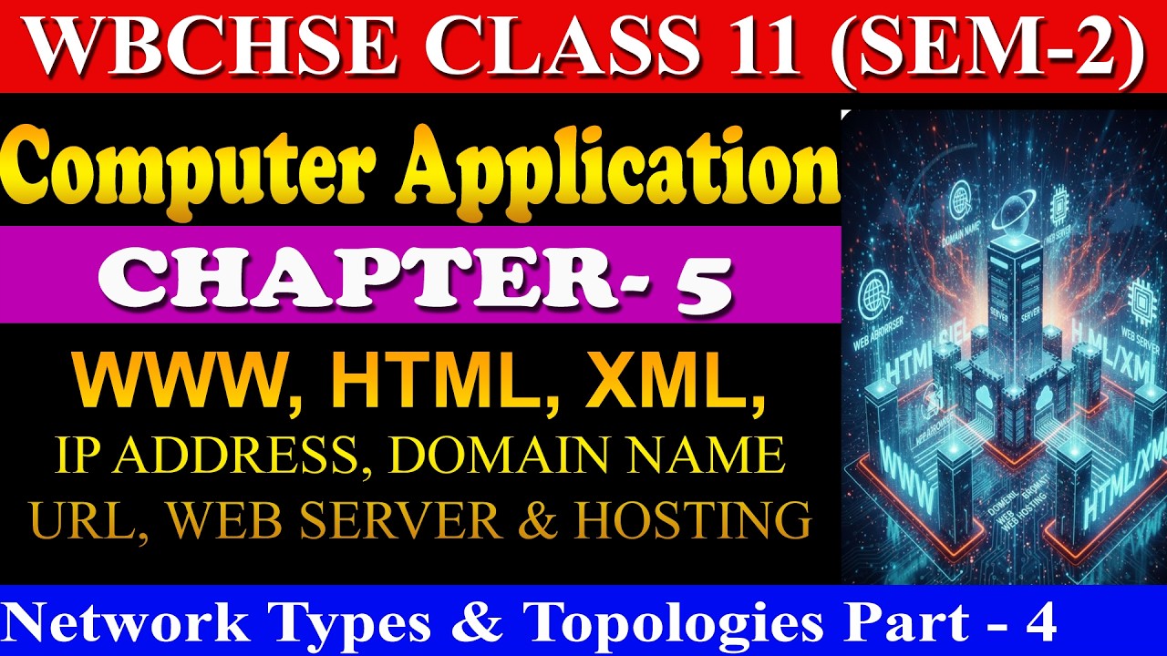 WBCHSE Class 11 Sem 2 Computer Science | Computer Application in ...