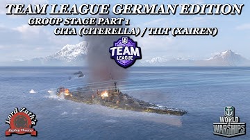 Team League German Edition 2025 | Group Stage Part 1 | World of Warships Tournament