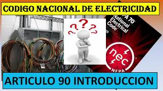 Codigo de Electricidad Art 90 Introduccion