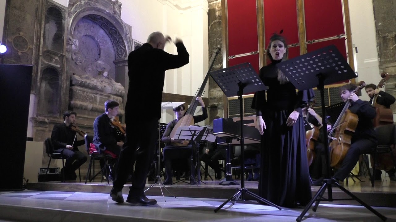 OLGA CAFIERO - Vedovella afflitta e sola (Aria da "L'ammalato immaginario" L.Vinci)