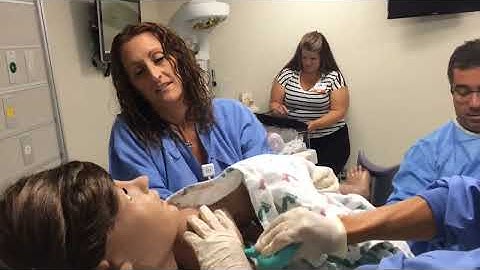 Female robot gives birth in McLaren Flint hospital simulation