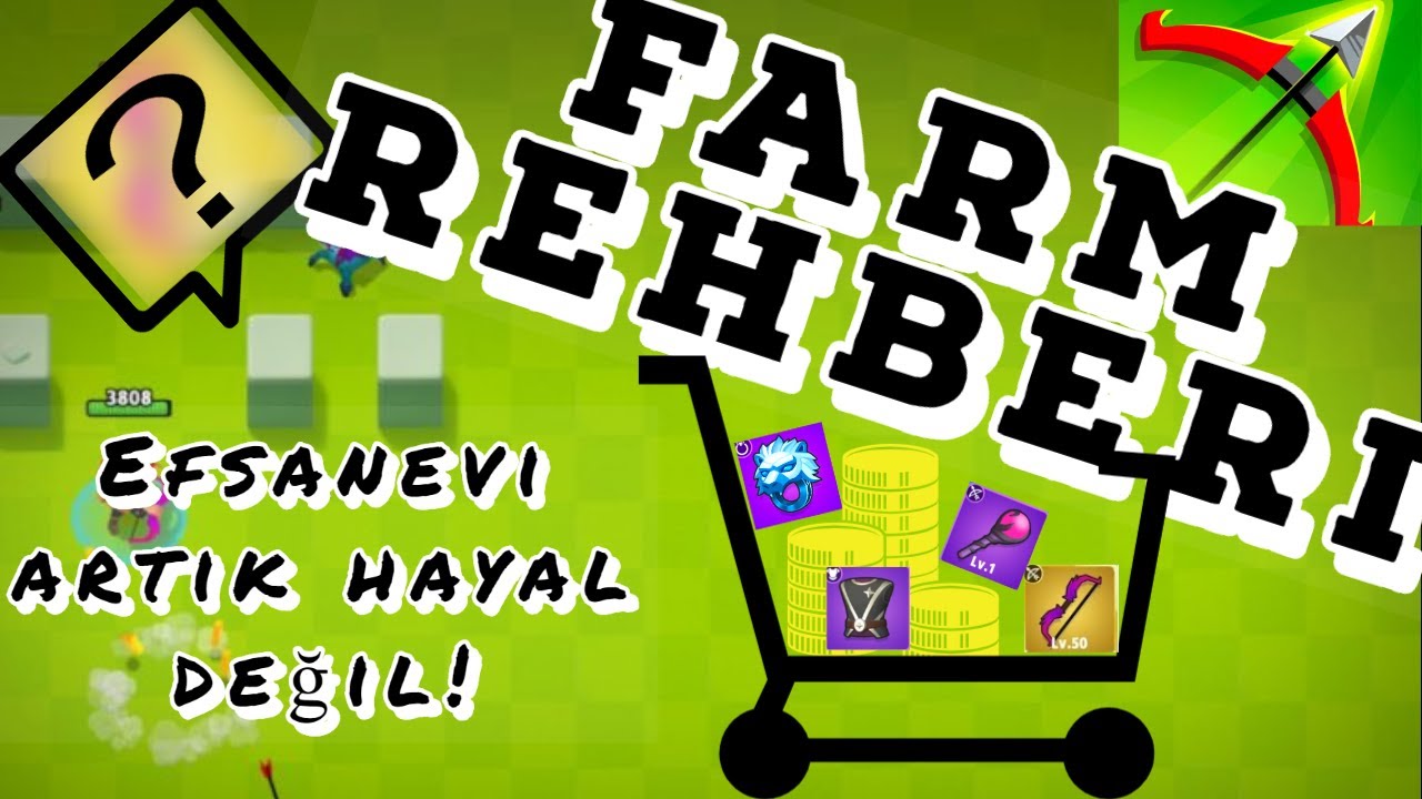 Archero - FARM rehberi - 6 DAKİKADA 2 EŞYA😱😱