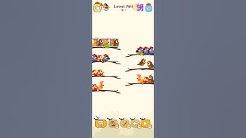 Bird sort color game level 764 #games #leveldesign #gamedesign #gameartdesign #gameplay