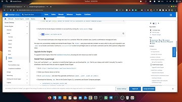 03 Laravel Tutorial - Install docker in ubuntu using official documentation