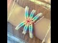 Rainbow Loom- Flaming Fishtails Bracelet (Original Design)