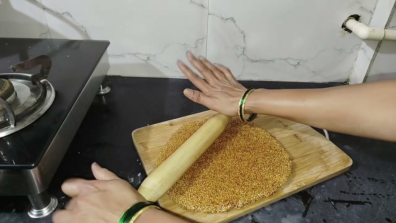 मकरसंक्रांती स्पेशल तीळाची चिक्की 😋