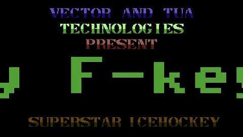C64 Intro: the big scroller intro Vector and The United Artists